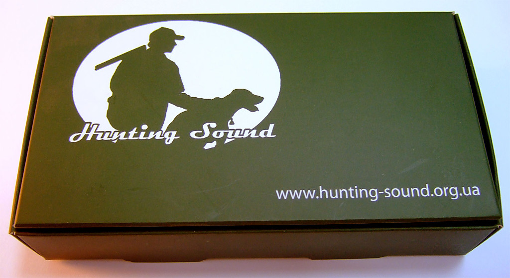 Печать коробов «Hunting Sound». Полиграфия типографии Макрос, изготовление коробов, спецификация 969996-1