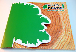 Печать брошюр «Wald Krone». Полиграфия типографии Макрос