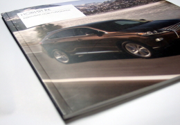 Печать каталогов «Lexus. Новий RX». Полиграфия типографии Макрос