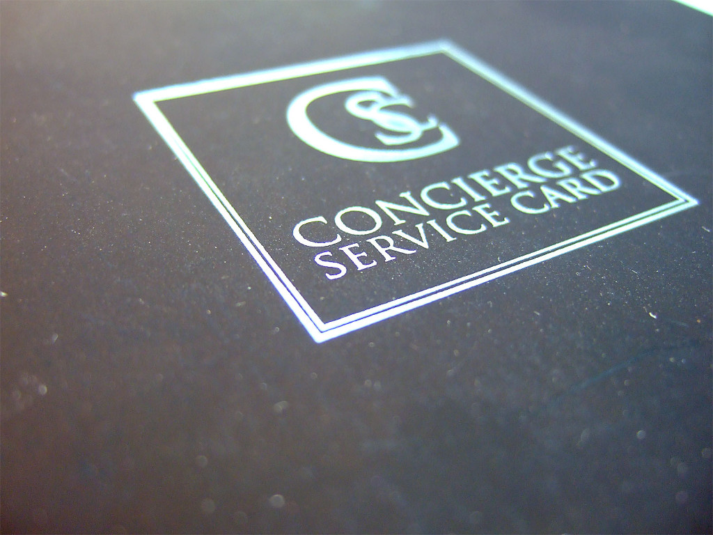 Изготовление каталогов «Concierge Service Card». Полиграфия типографии Макрос, изготовление каталогов, спецификация 964978-2